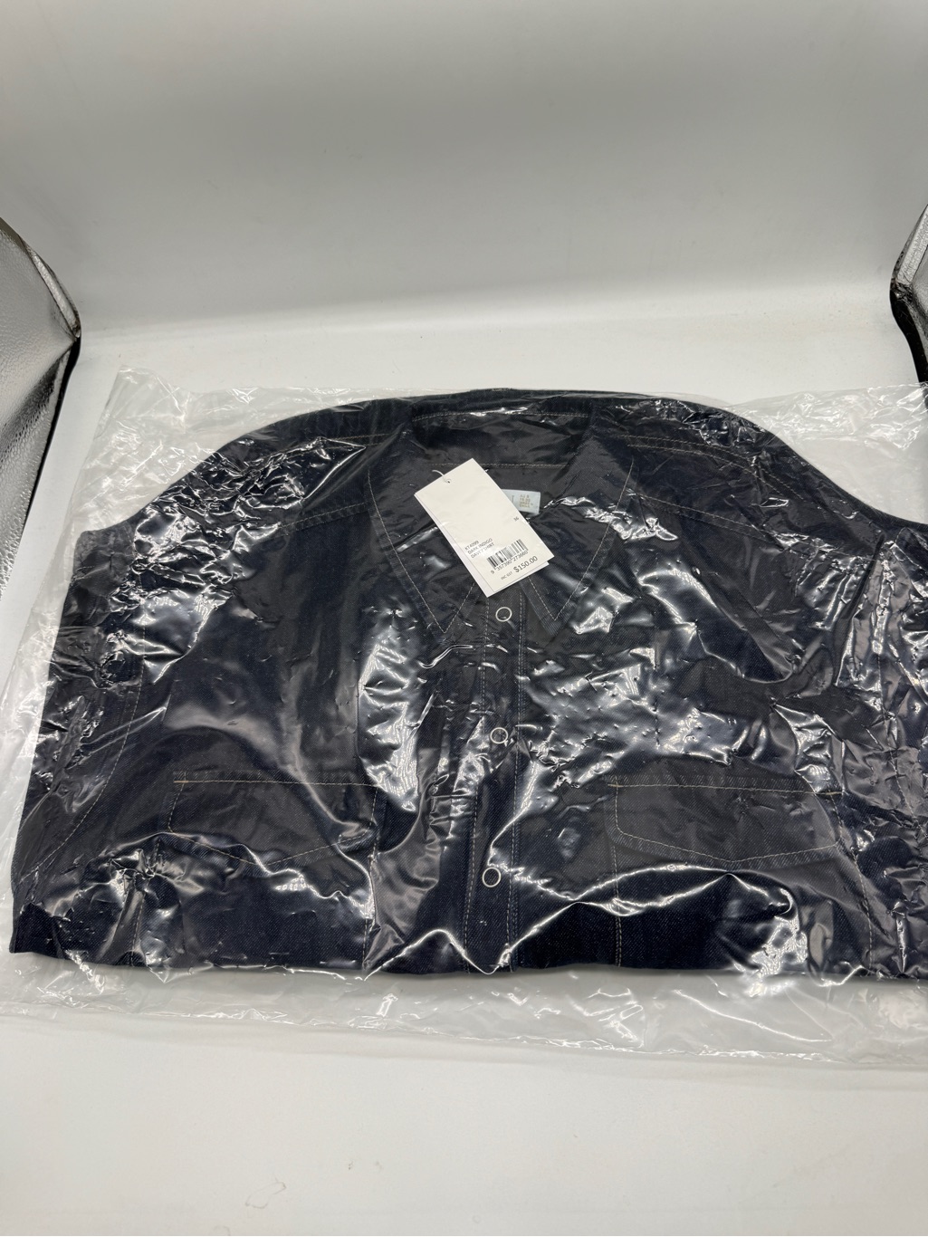 Kookai Dark Navy Indigo Shirt — image 5 of 5
